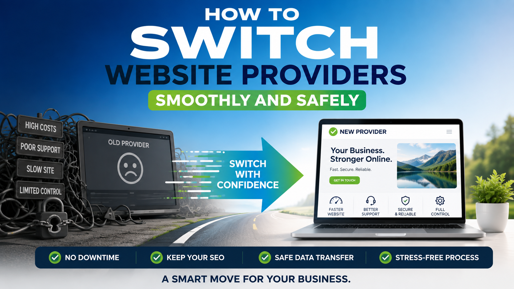 How to Switch Website Providers Smoothly and Safely